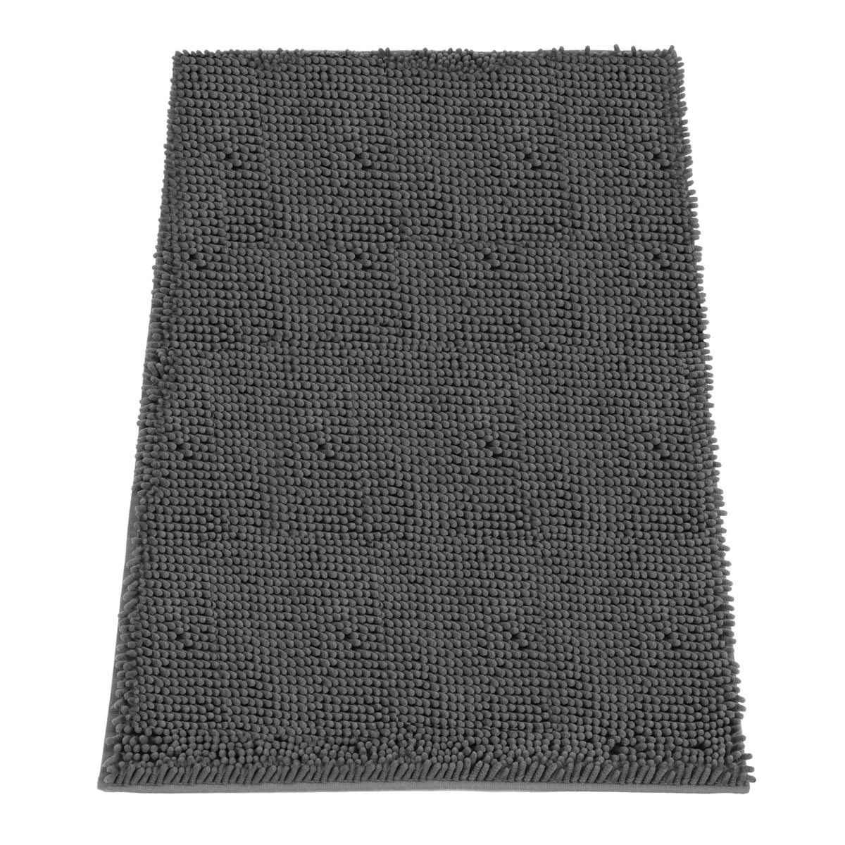 HOMEK absorbent dog door mat captures muddy paws at the entry for cleaner floors.