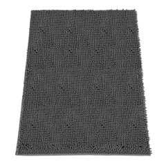 HOMEK absorbent dog door mat paws traps moisture at entryways for a cleaner home and reduces lounge-area mess.