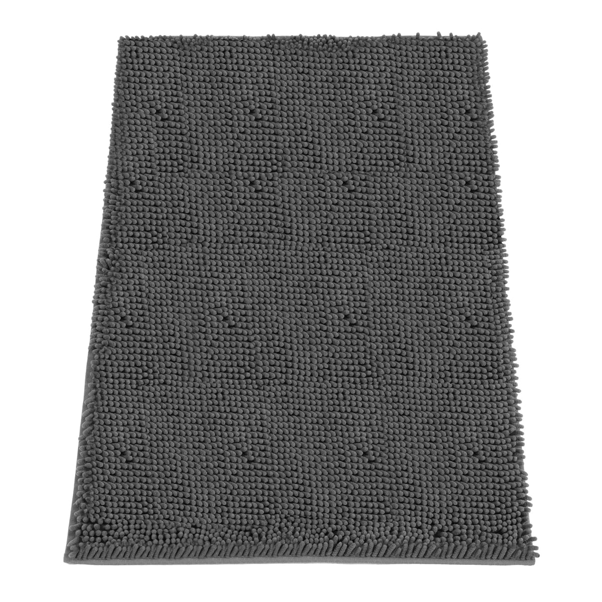 HOMEK absorbent dog door mat traps mud and moisture at the entry.