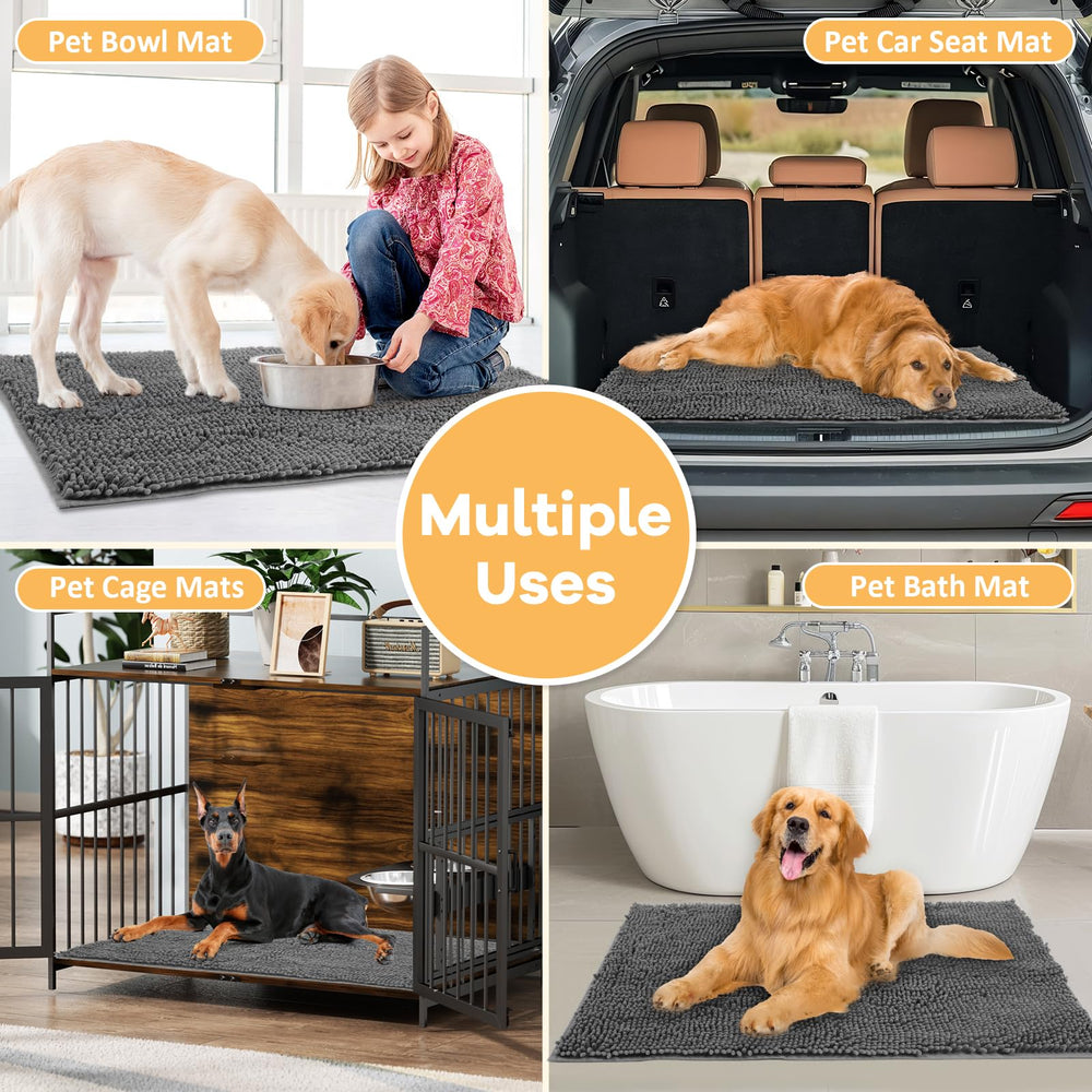 HOMEK machine-washable mat care for easy cleaning and quick refresh
