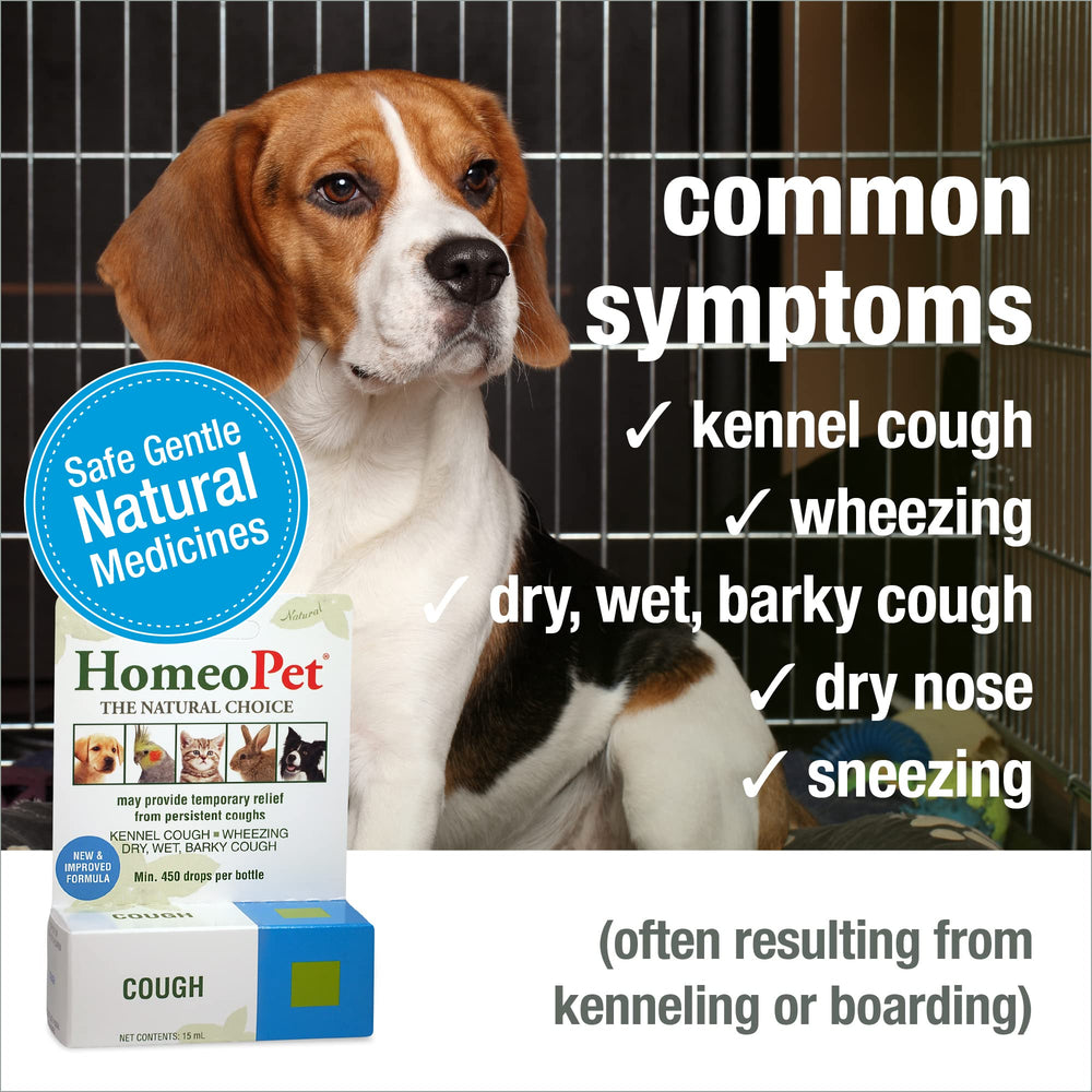 HomeoPet Cough added to water for easy dosing.