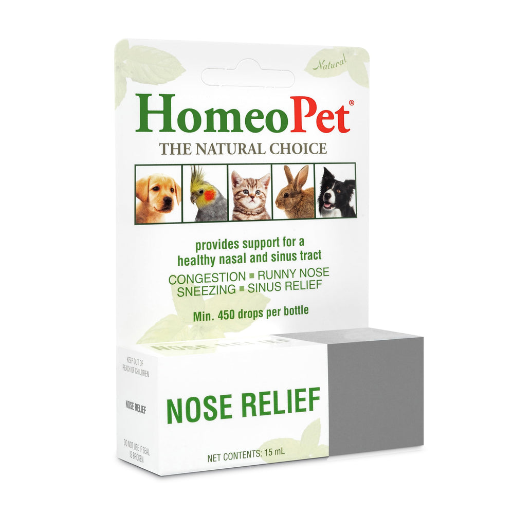 HomeoPet Nose Relief in-water use demonstrates flexible dosing options