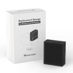 HomeRunPet water pump filter box for quick setup and filtration