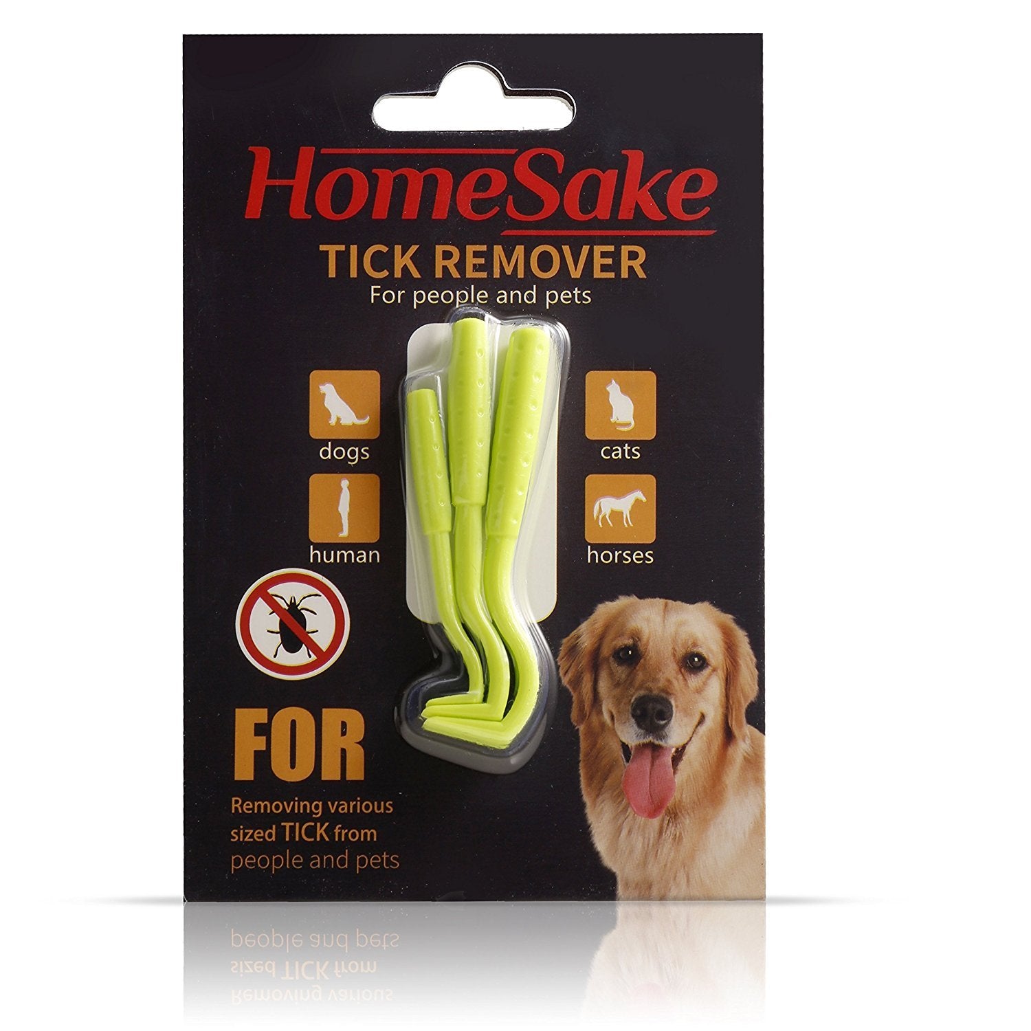 Homesake tick removal tool multipack includes three sizes for varied ticks.