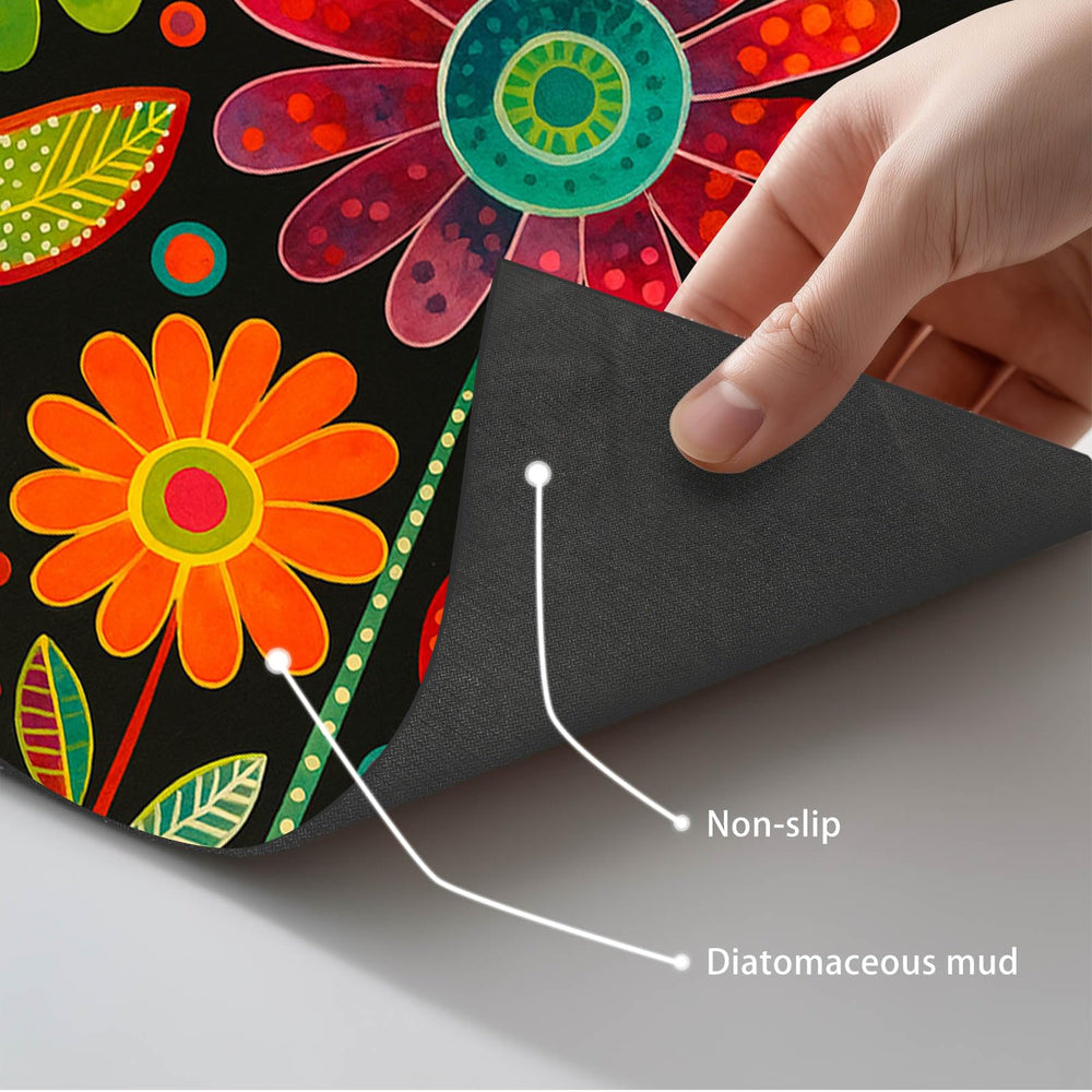 HOMETITUTE Portable, foldable mat simplifies storage and travel.
