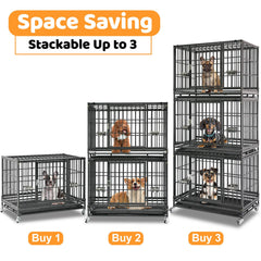 Homey Pet heavy-duty crate side door for easy access and daily care.