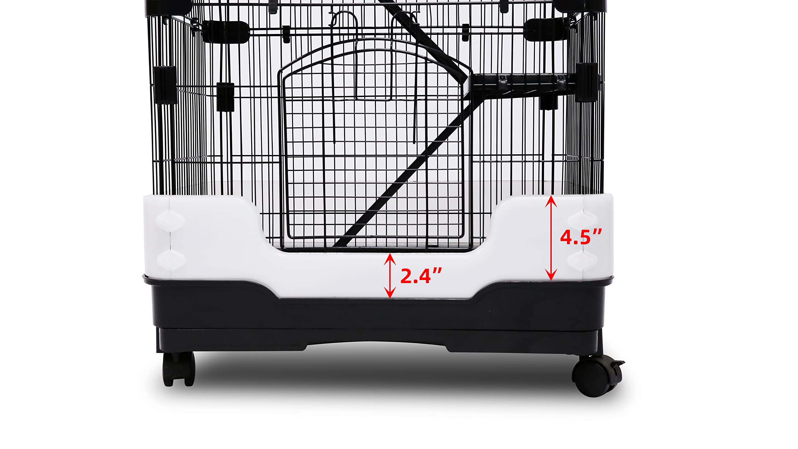 Homey Pet dimensions 25x17x38 inches provide ample vertical space.
