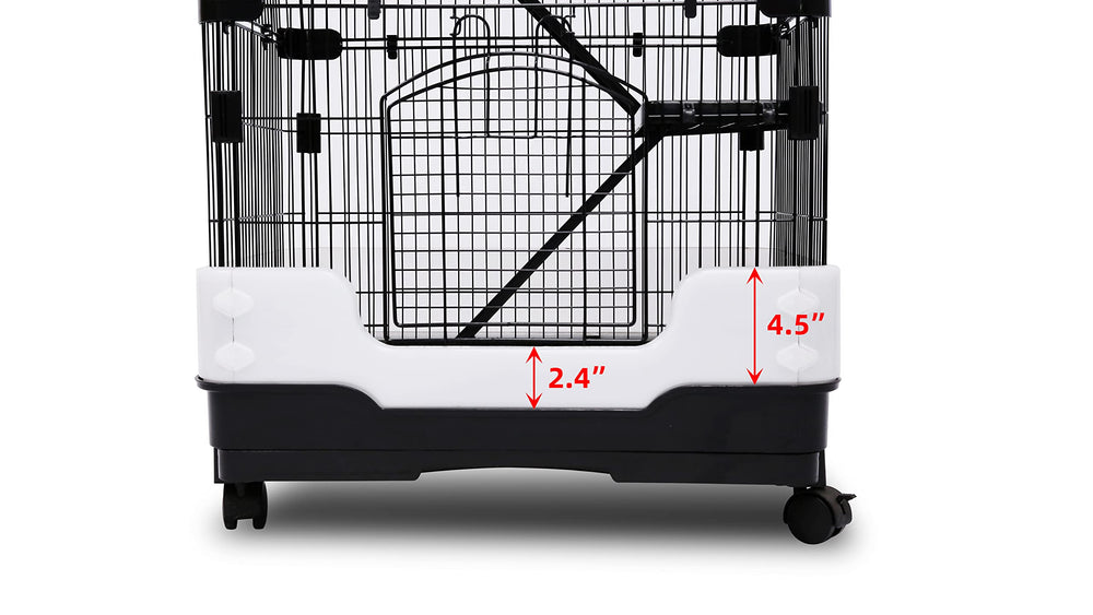 Homey Pet dimensions 25x17x38 inches provide ample vertical space.