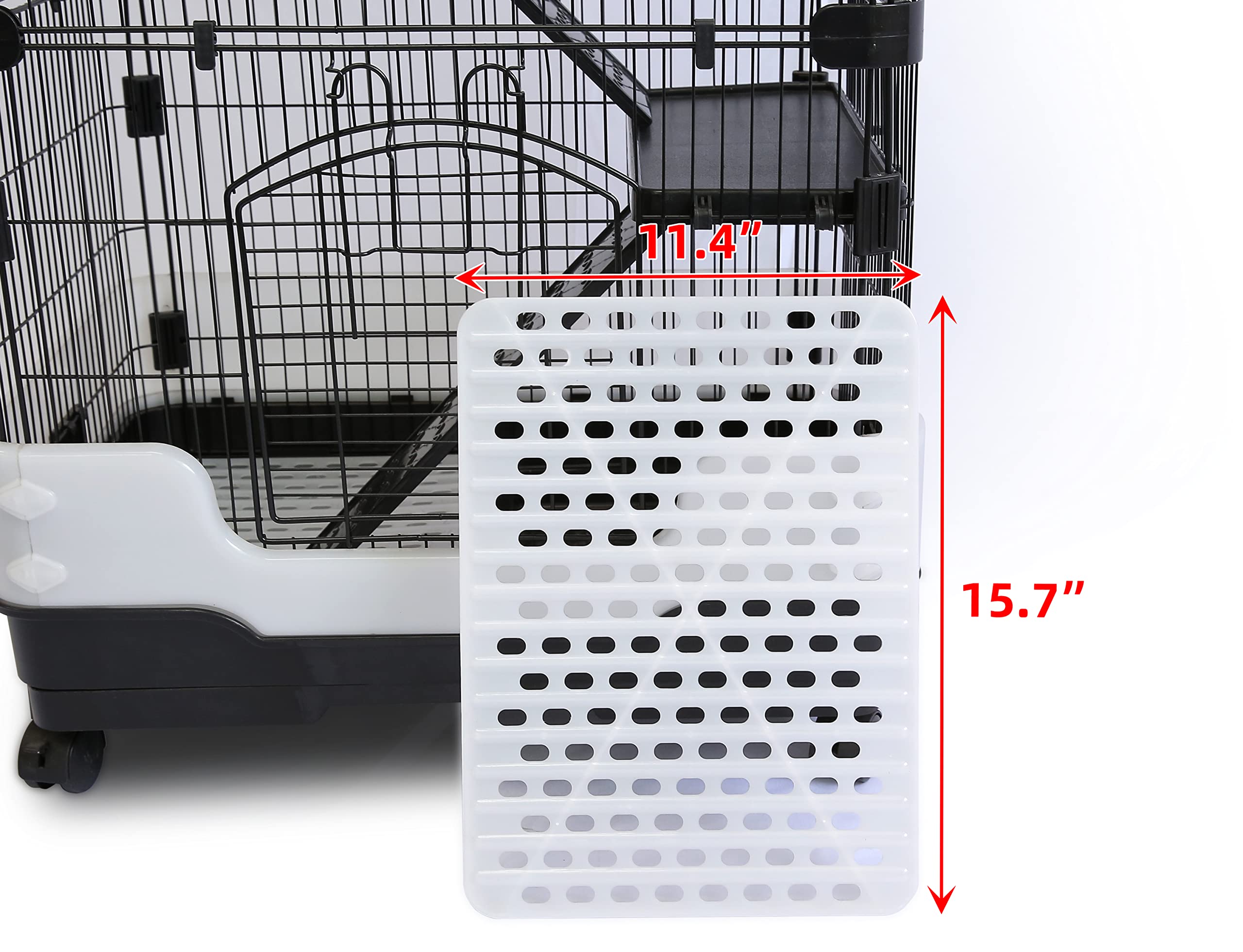 Homey Pet removable tray simplifies cleaning for quick maintenance.