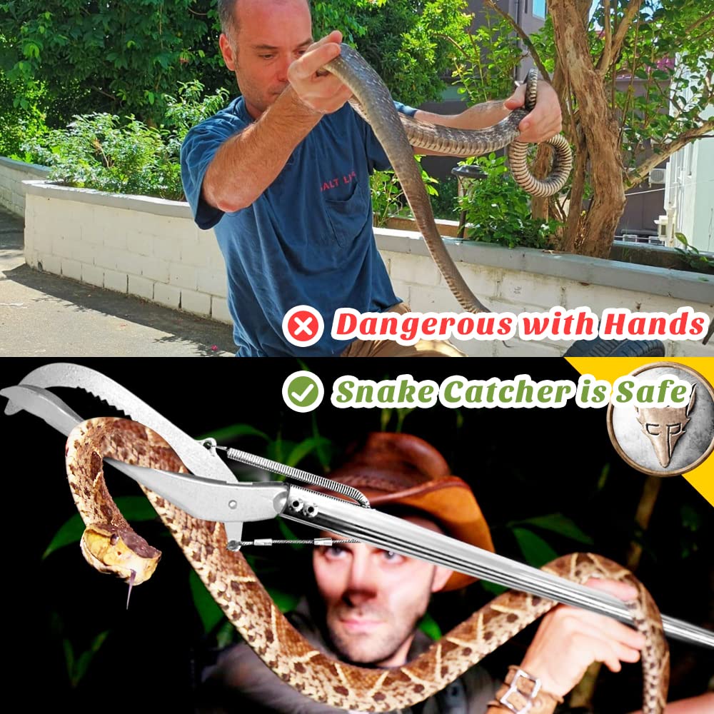 HOMEYA outdoor snake catcher tool designed for safe field use.