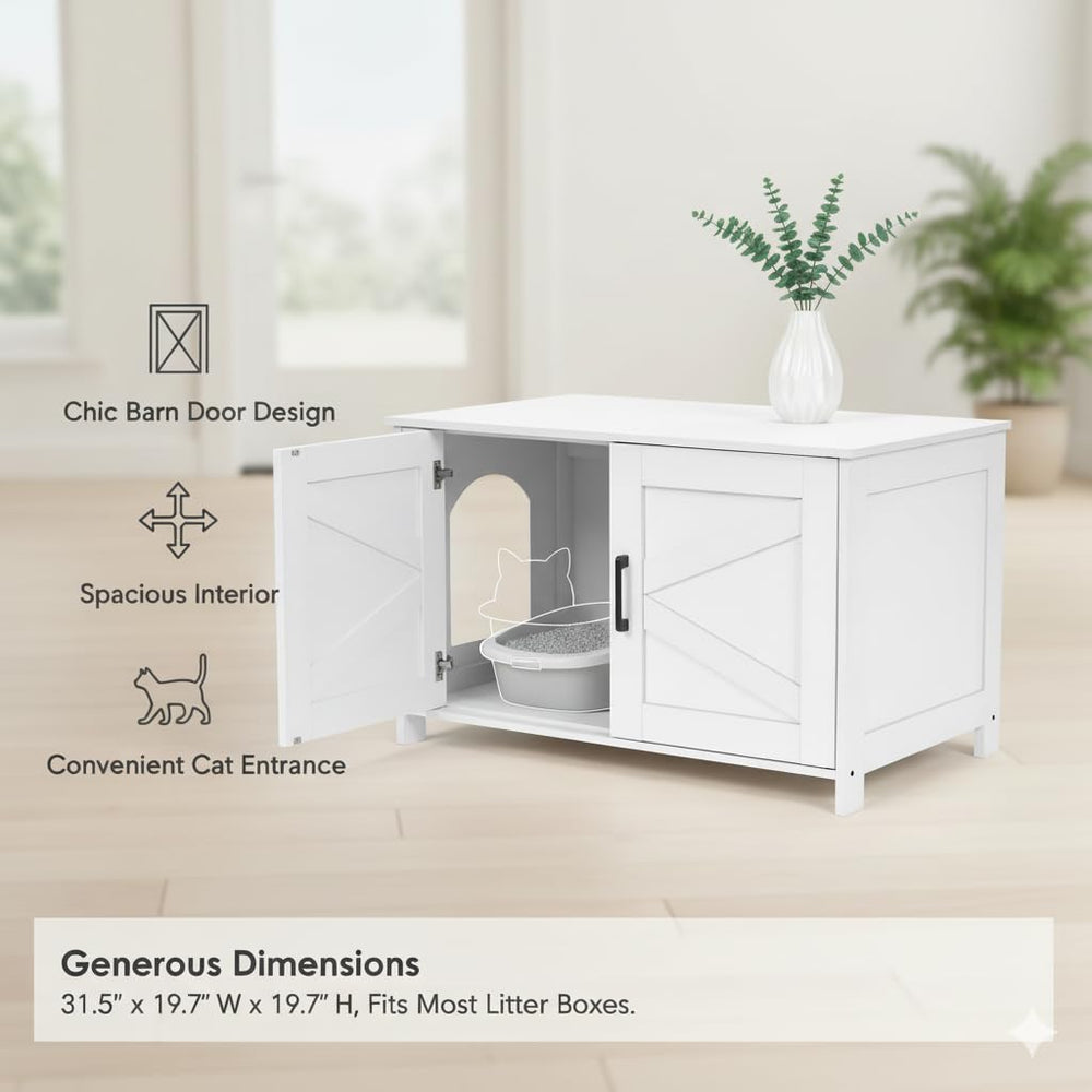 Homhedy enclosure supports left or right entrance for convenient access.