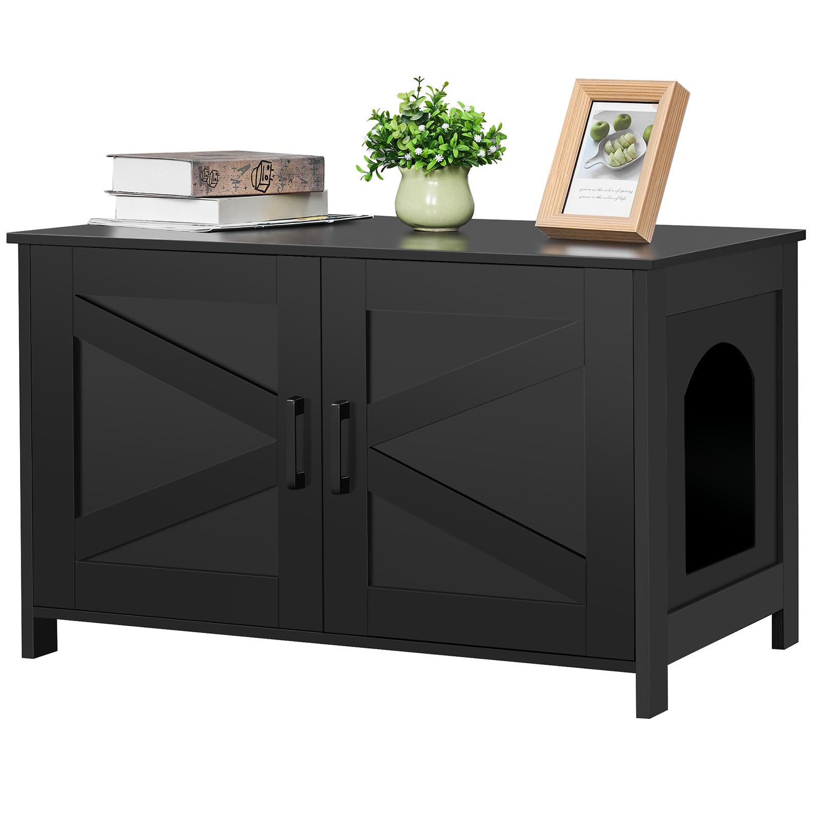 Homhedy cat nap space adds calm and convenience.