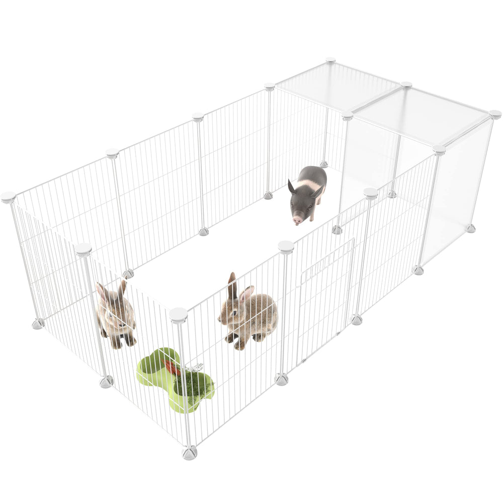 HOMIDEC pet playpen panel-assembly shows modular design for customizable layouts and flexible housing options.