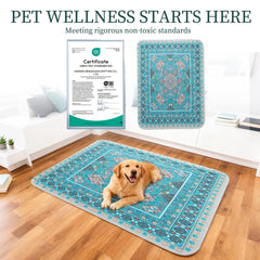 Homimp dog pad paw pattern design adds charm during training.