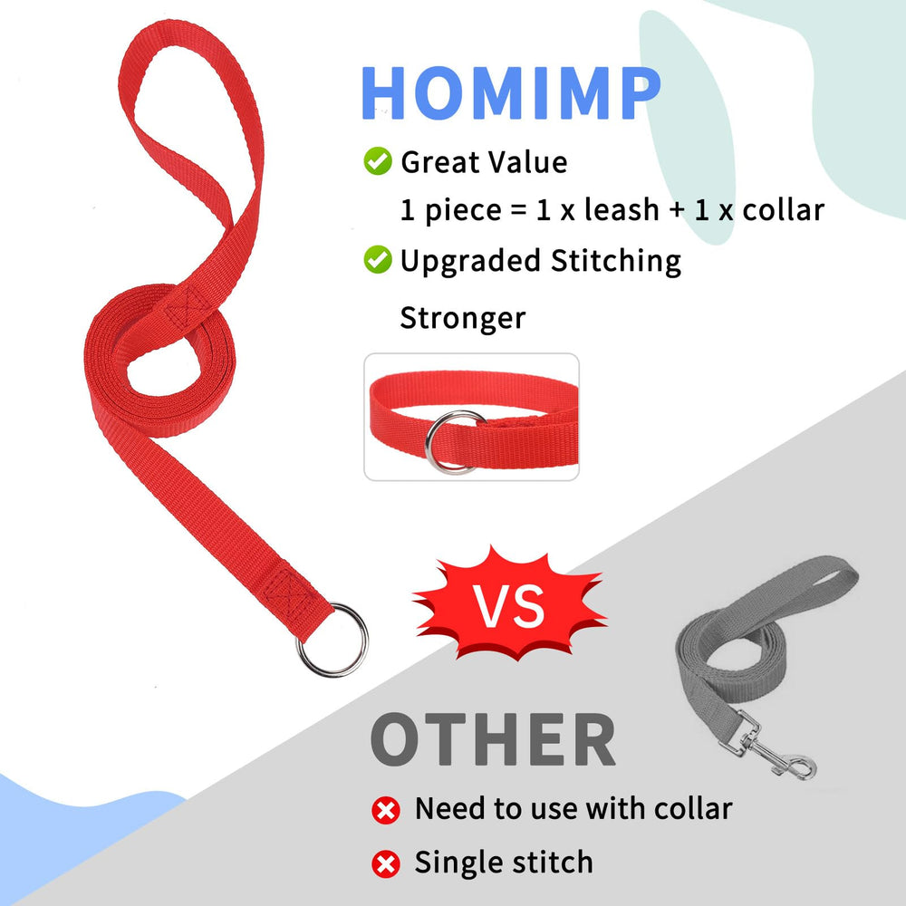 Homimp slip lead weaving to create harness or muzzle example