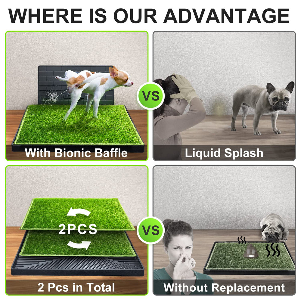 Hompet replacement turf mats pack emphasizing eco-friendly reusable design.