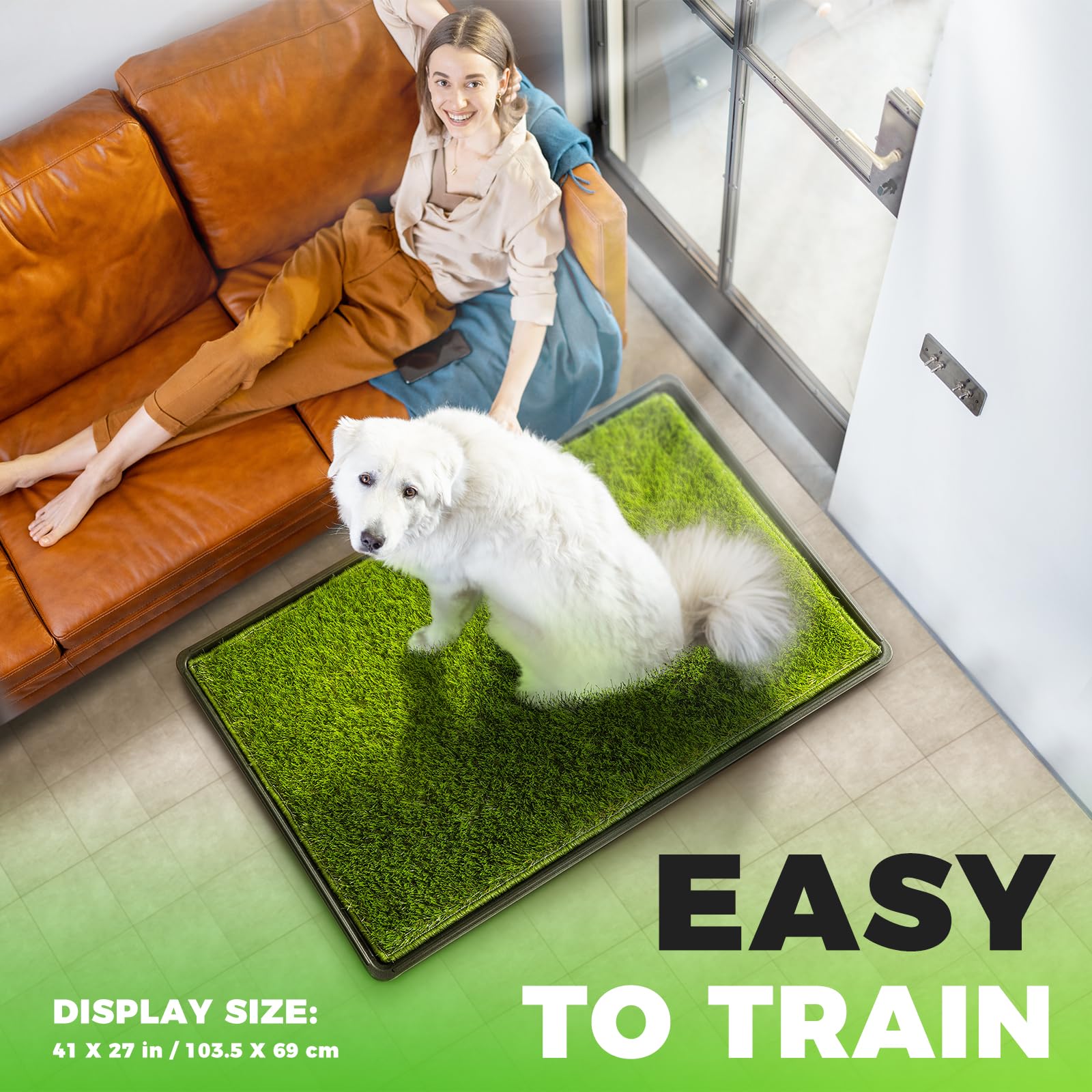 Hompet indoor-outdoor potty solution suitable for patios and balconies