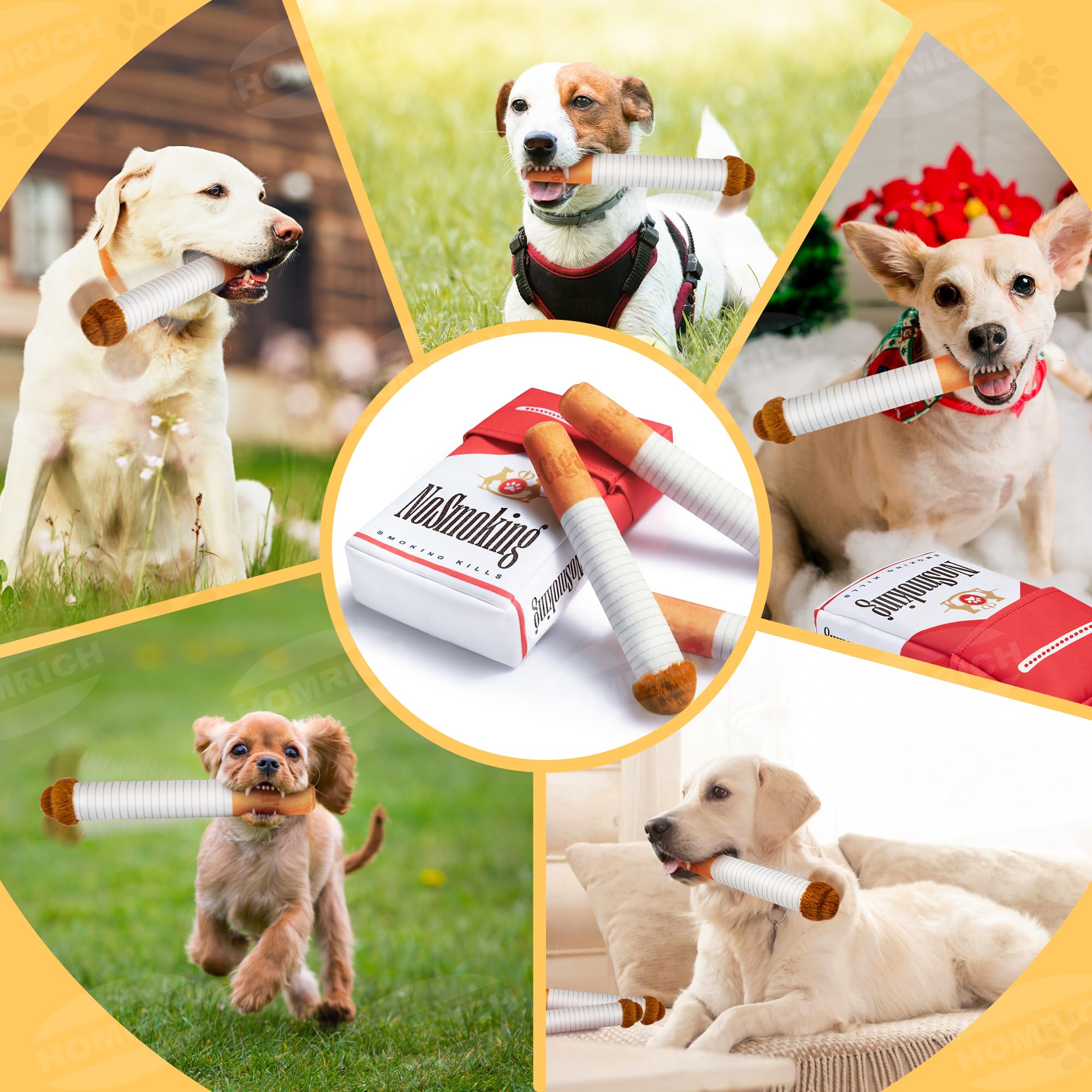 Homrich Cigarette Toy Gift Pack, ideal for pet-loving friends.