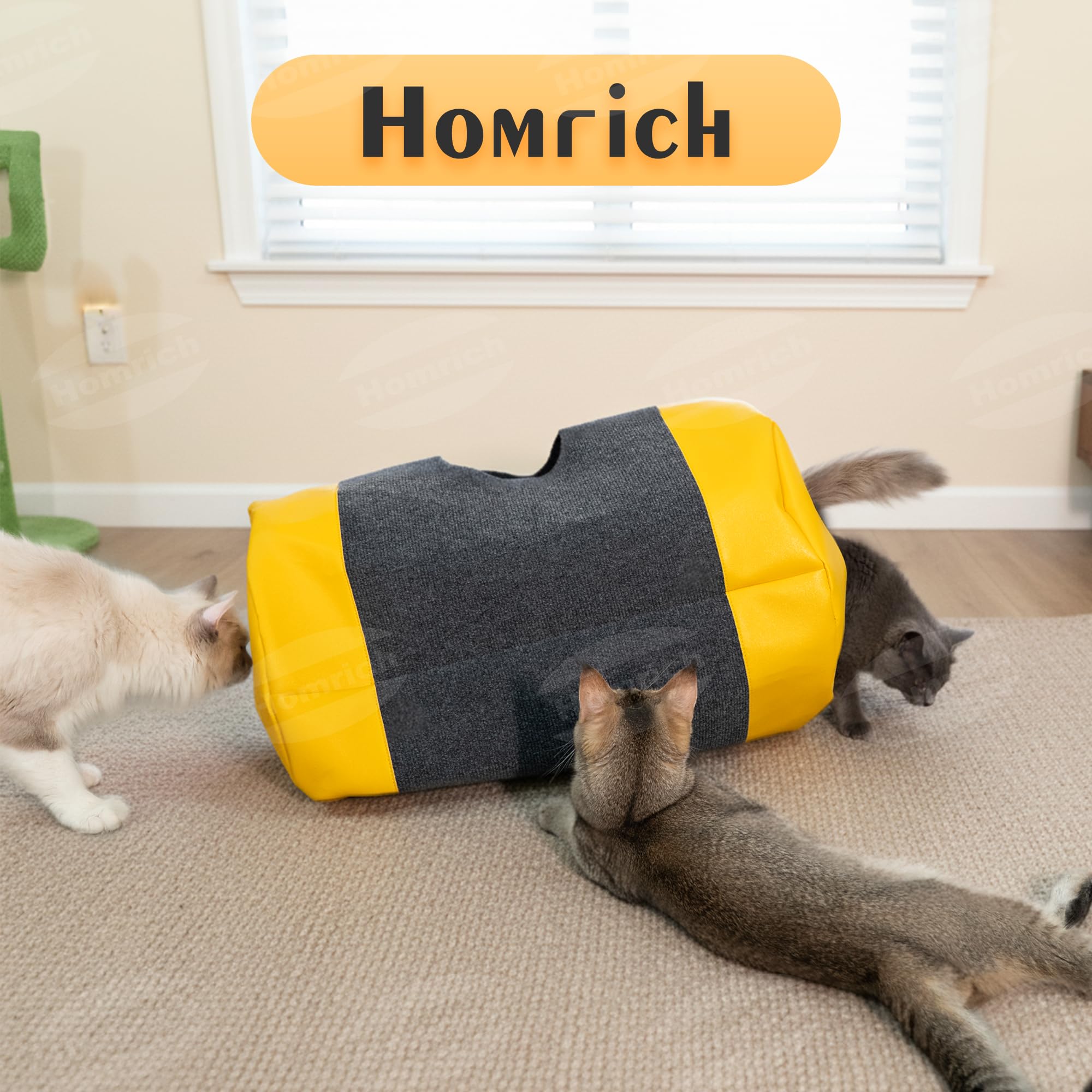 Homrich Interactive Cat Tunnel makes a thoughtful gift for cat lovers.