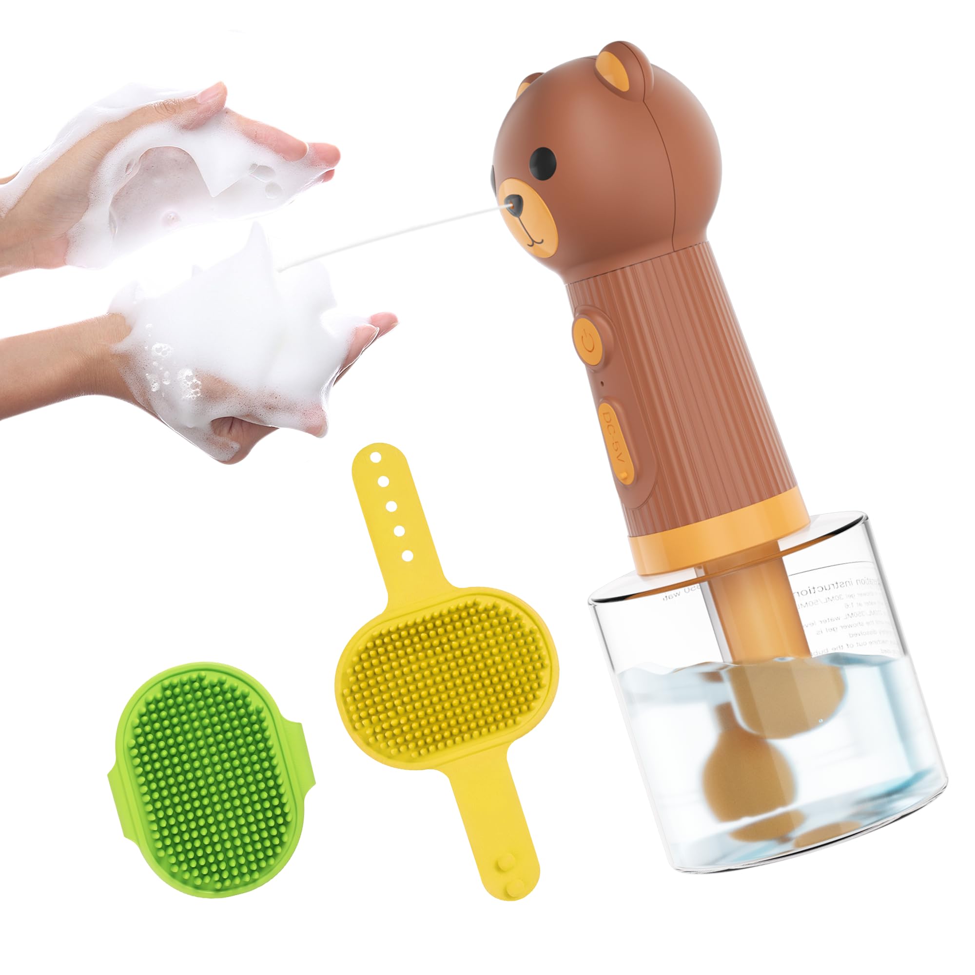Homrich multi-purpose dog shampoo dispenser supports kitchen, bathroom, and more tasks.