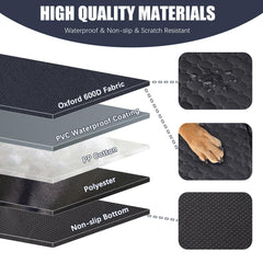 Homsunyi breathable mesh side panels keep the back seat fresh.