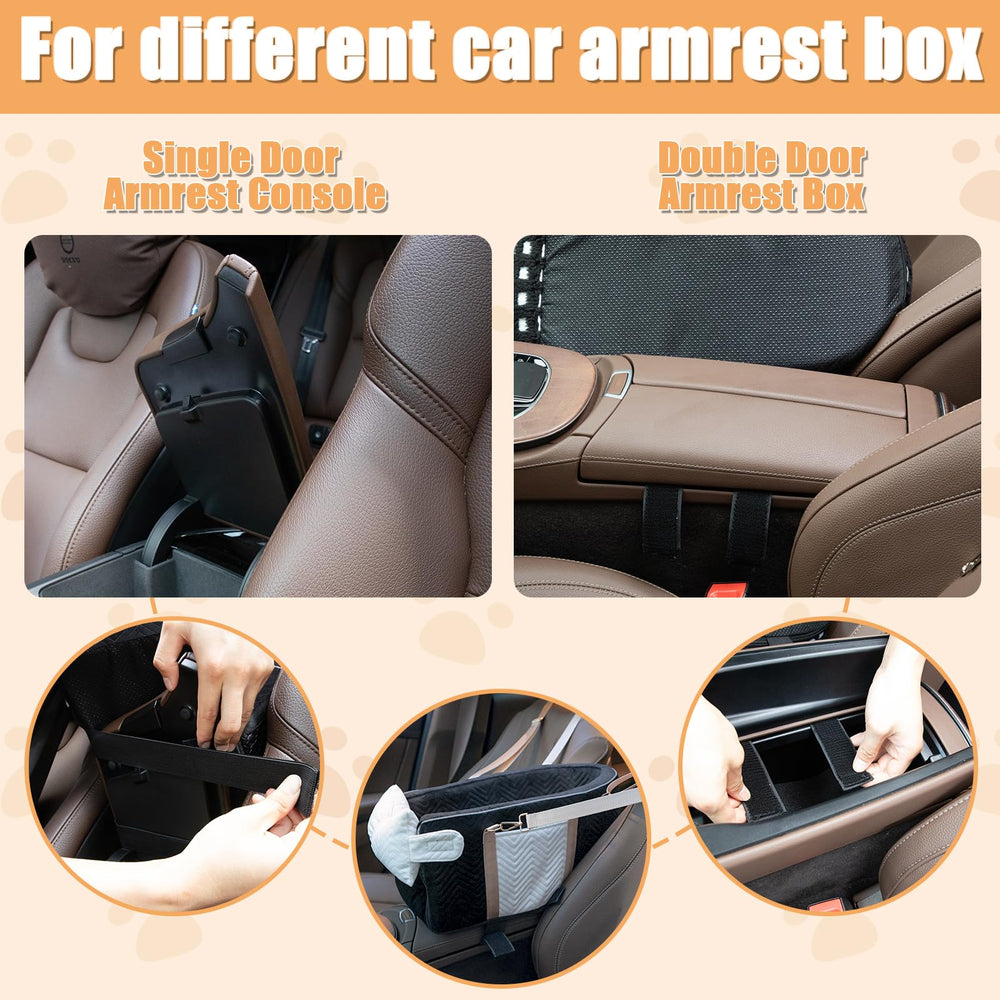 Homsunyi dog car seat removable cover for easy cleaning.