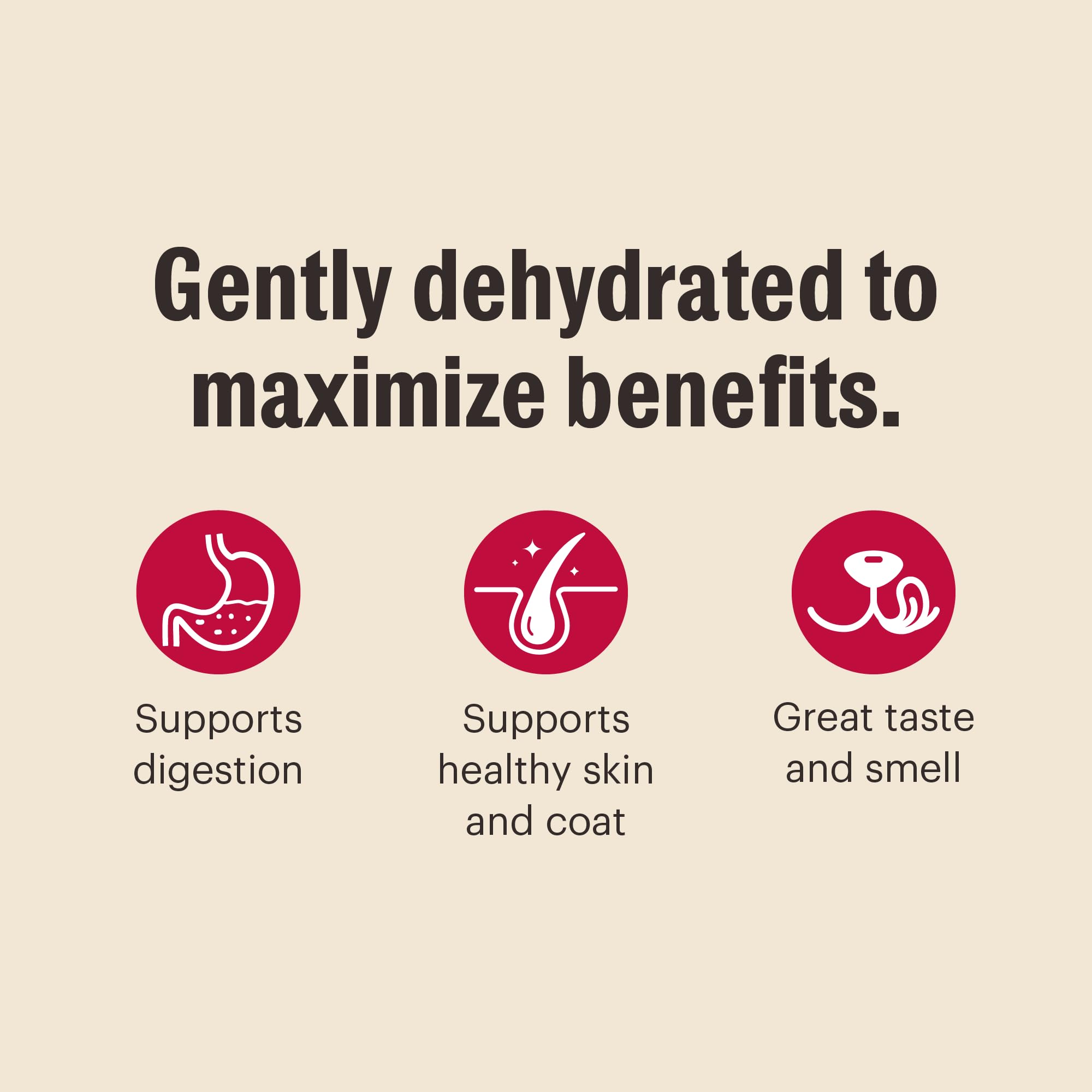 Human-grade seal on packaging indicates safety standards