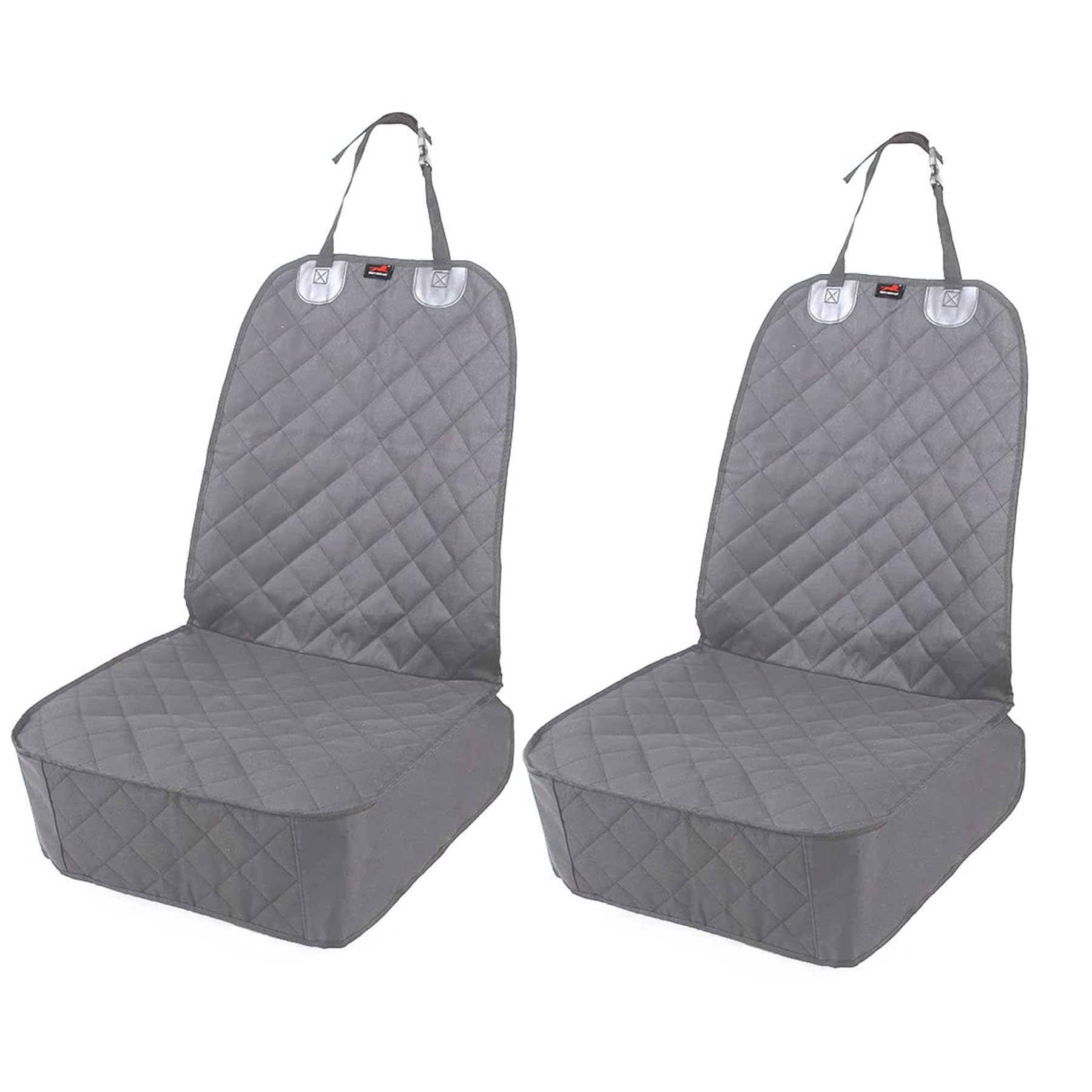 Honest Outfitters dog car seat cover front view protects front seat from fur and spills.