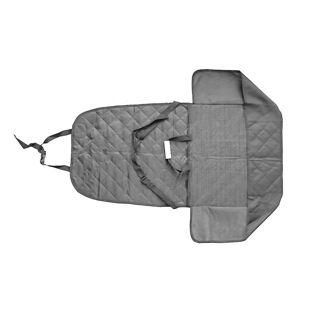 Honest Outfitters quilted pattern reduces scratches while keeping pets calm.