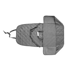 Honest Outfitters quilted pattern reduces scratches while keeping pets calm.