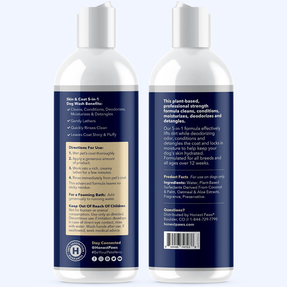 Honest Paws allergen-friendly scene highlighting sensitive-skin support