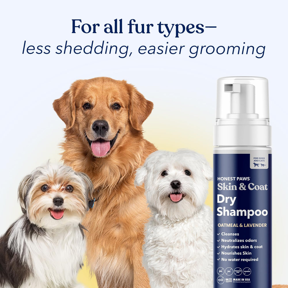 Eco-safe icon with dog and cat symbols for Honest Paws product.