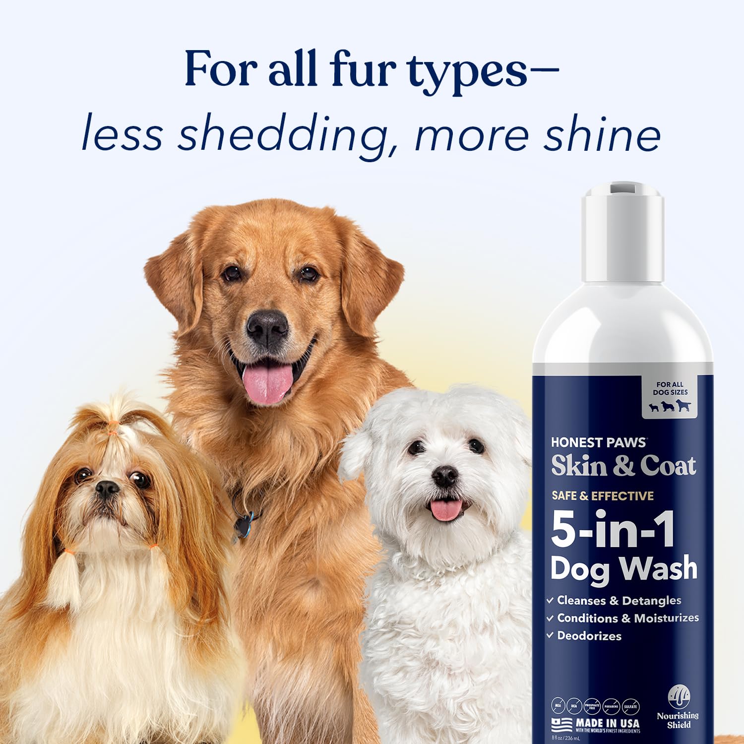 Honest Paws hypoallergenic grooming for all breeds and ages
