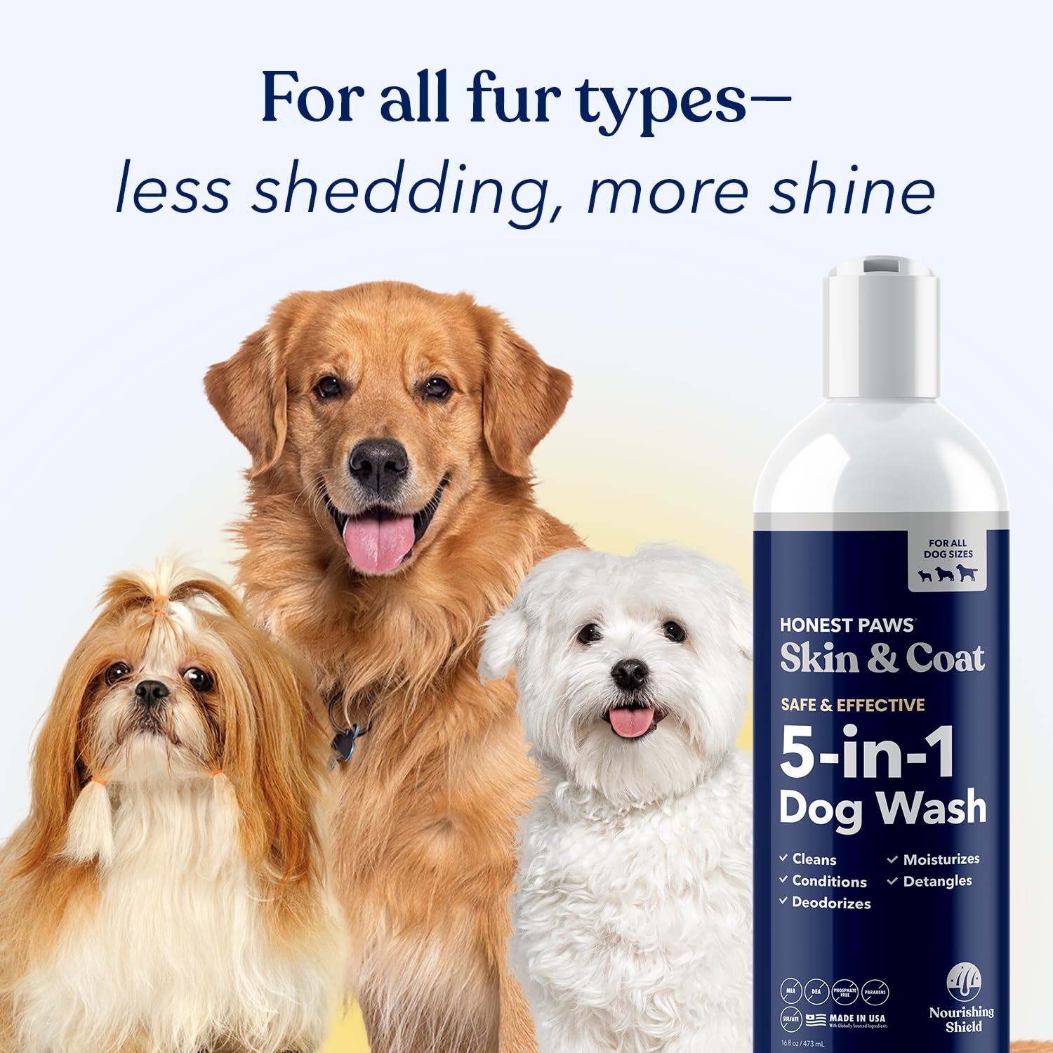 Family with puppy using Honest Paws gentle formula