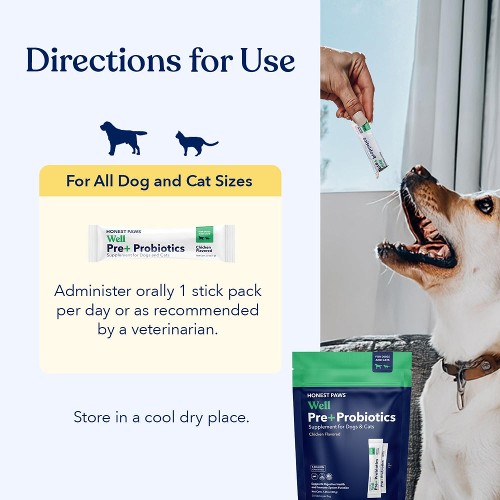 Honest Paws Probiotics USA made badge for pet safety