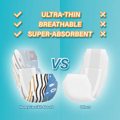 Honey Care All-Absorb Petrichor wrap shows breathable outer layer for warm-weather comfort.