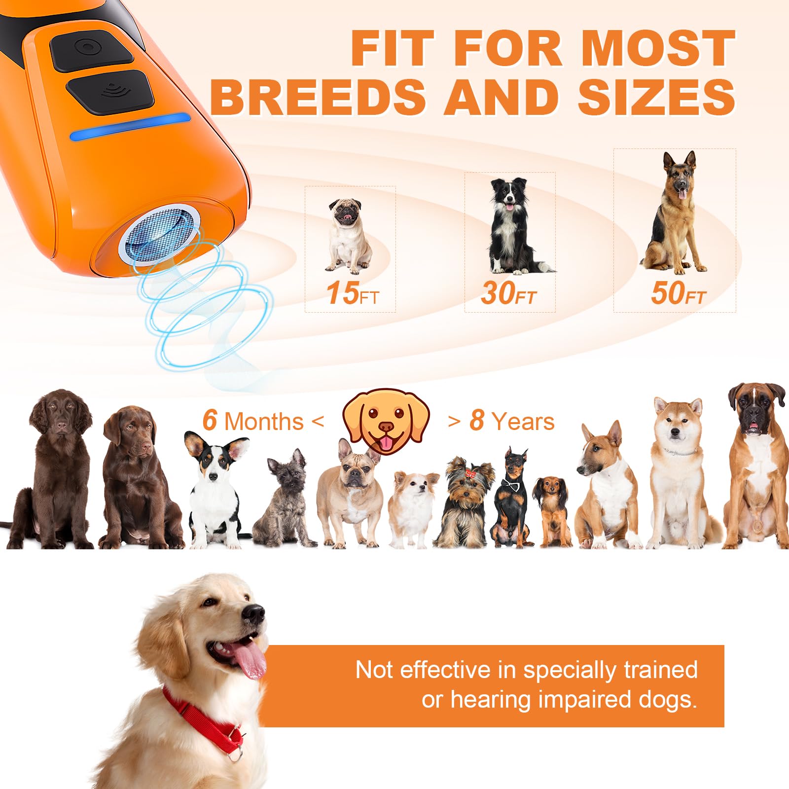 Honey Paws dual-frequency ultrasonic feature 22kHz and 22-28kHz