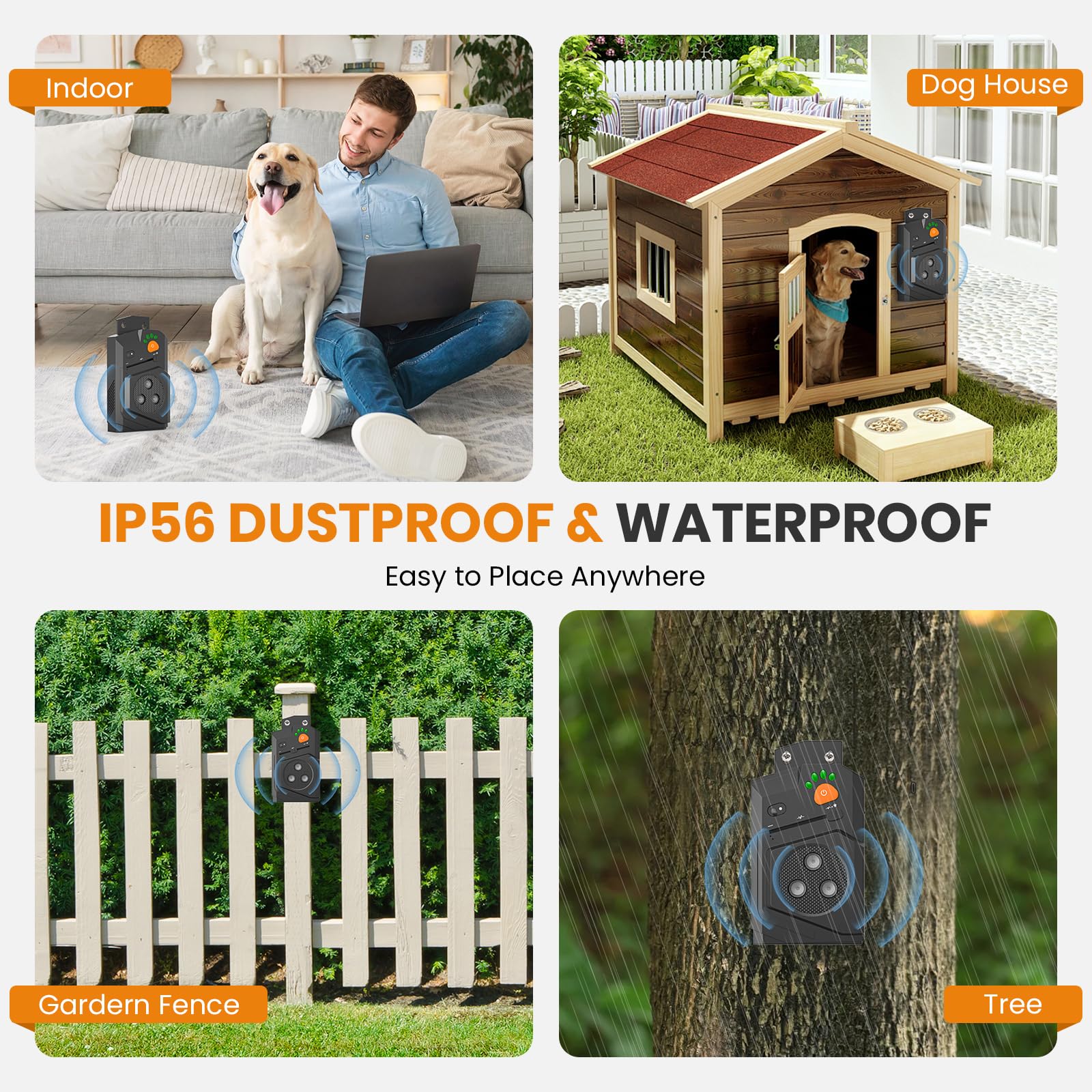 Honey Paws non-contact bark deterrent promotes training without shocks