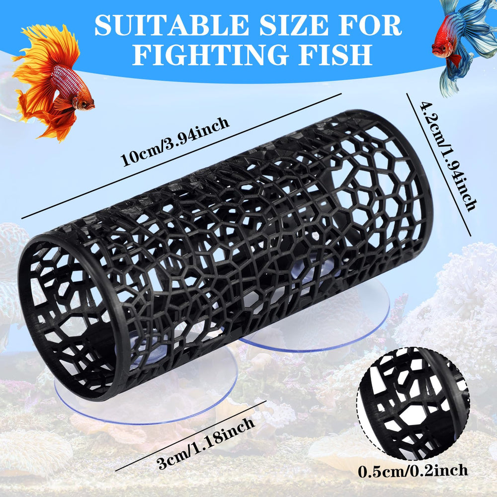 Honeydak Betta Tunnel safe habitat emphasizes secure, smooth edges for safe exploration.