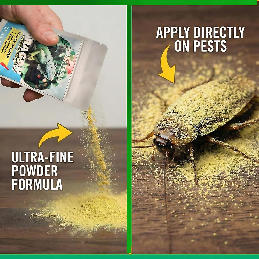 Honey&SUN bee pollen powder used for reptile daily supplement