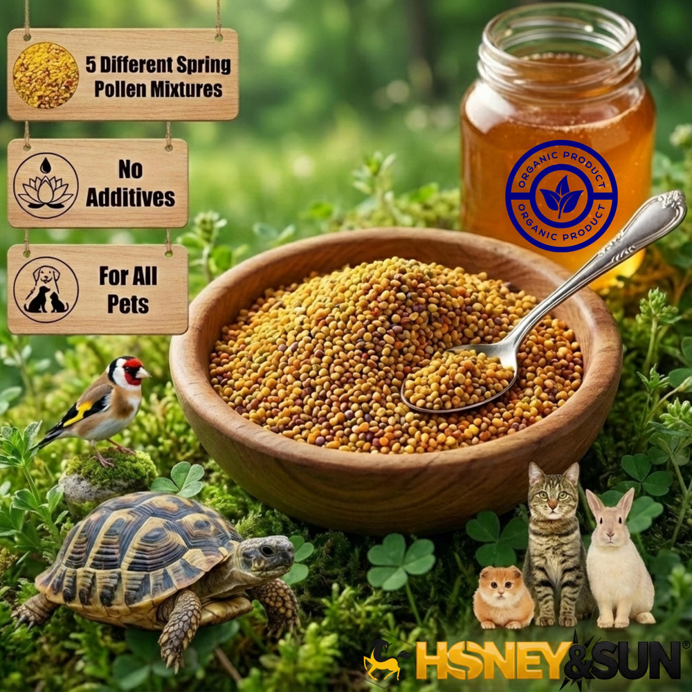Honey&SUN bee pollen powder refrigeration storage guidance
