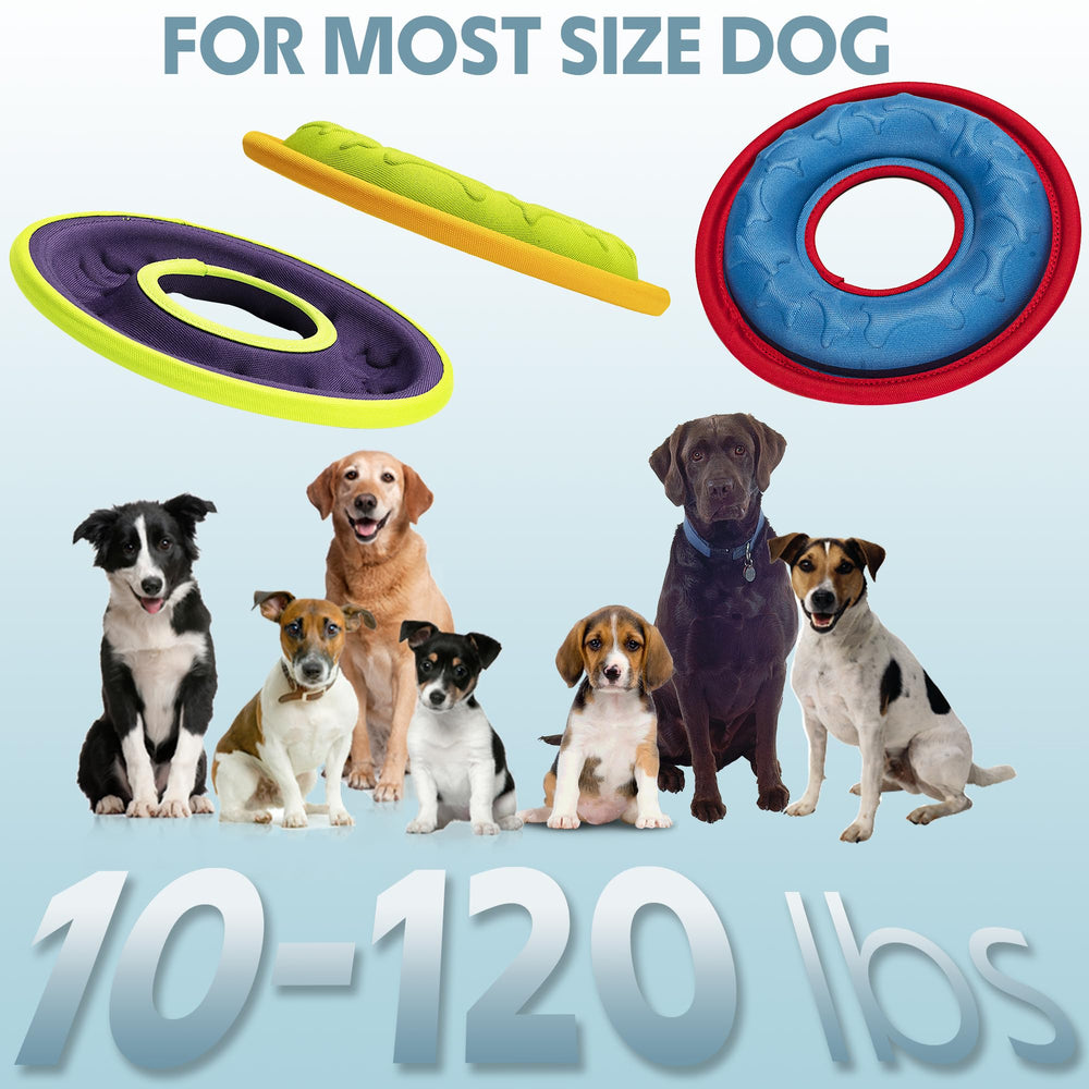 HONGEZEY discs are bite-resistant and safe on teeth with soft EVA core.