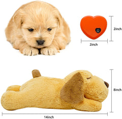 HonourHope dog-heartbeat-toy heat-pack delivers warm companionship for anxious puppies.
