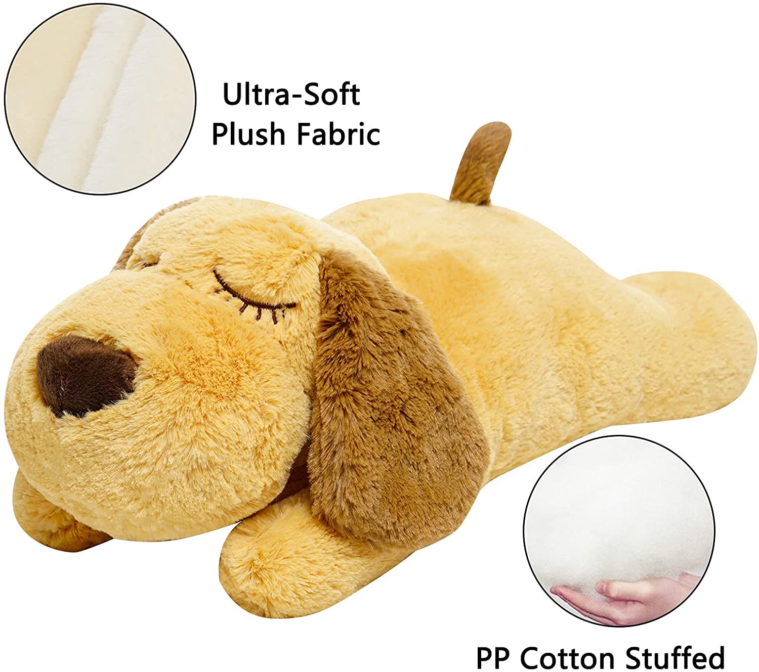 HonourHope dog-heartbeat-toy machine-washable design simplifies cleaning and care.