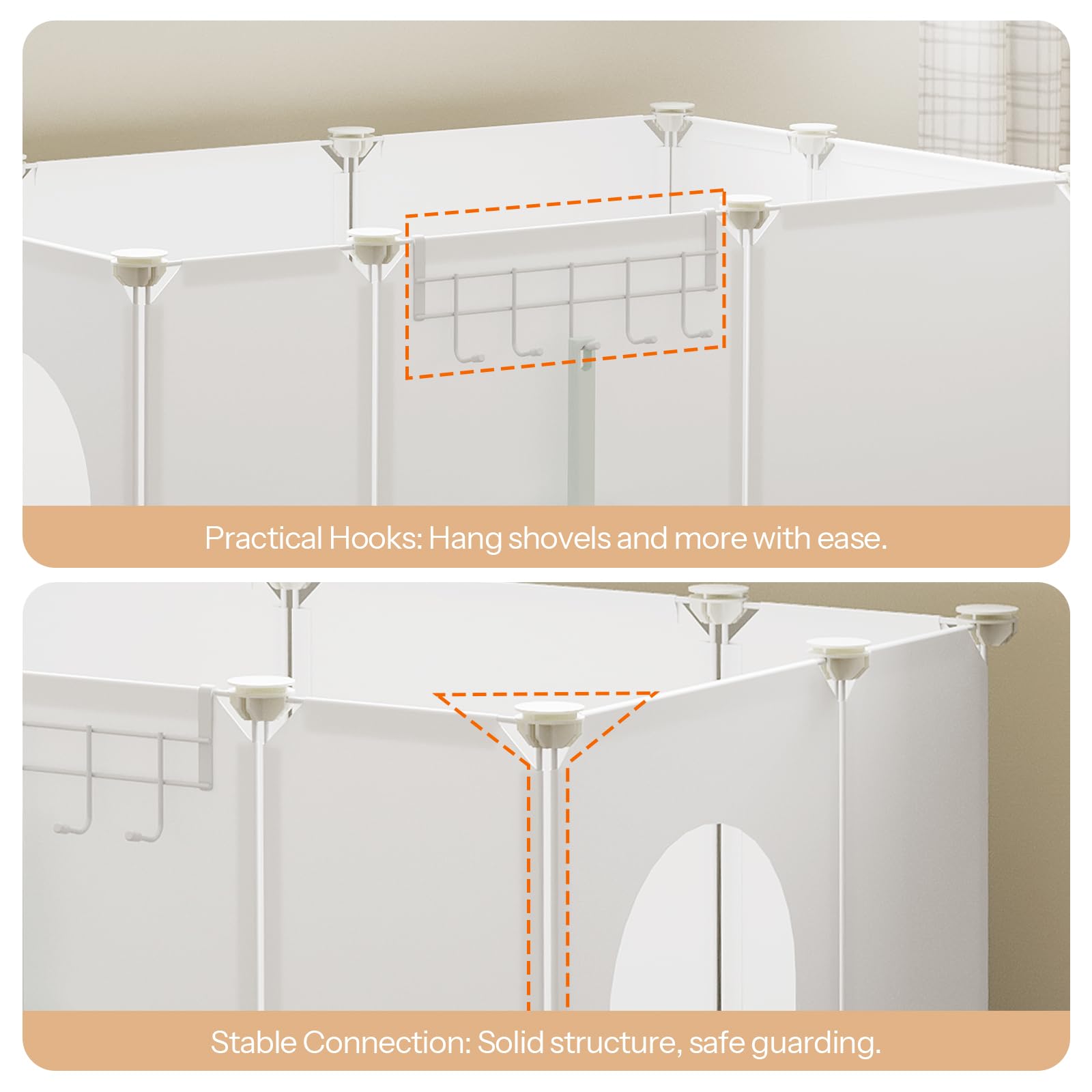 HOOBRO mat is easy to clean between uses