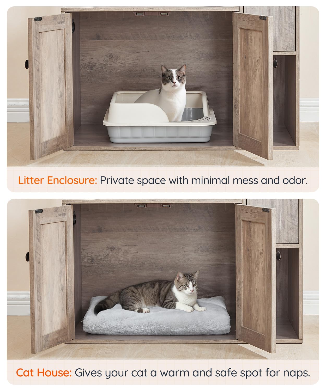 HOOBRO cat tree teaser sticks and hanging balls ignite interactive play sessions