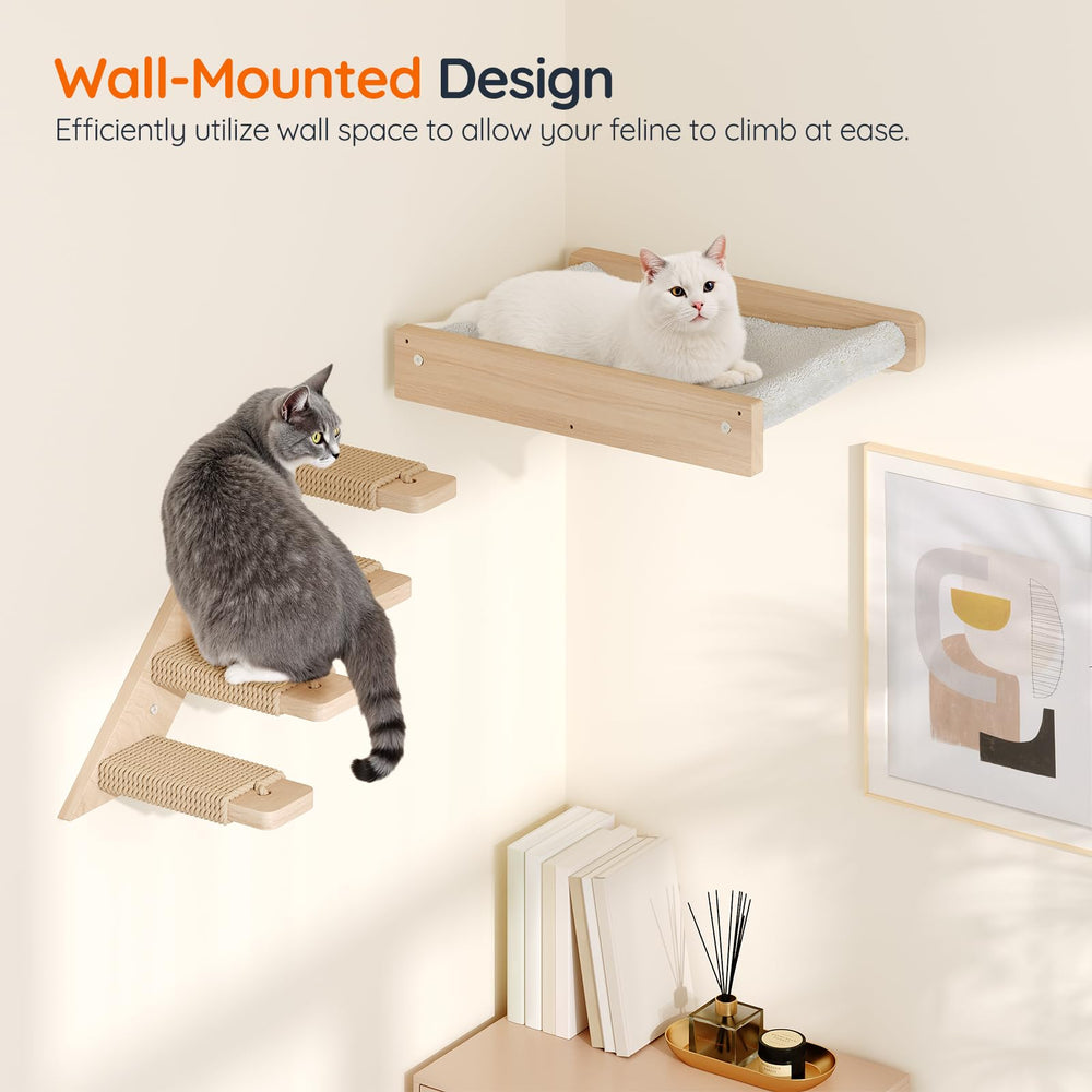 HOOBRO NL41CS03 solid oak construction ensures sturdy support