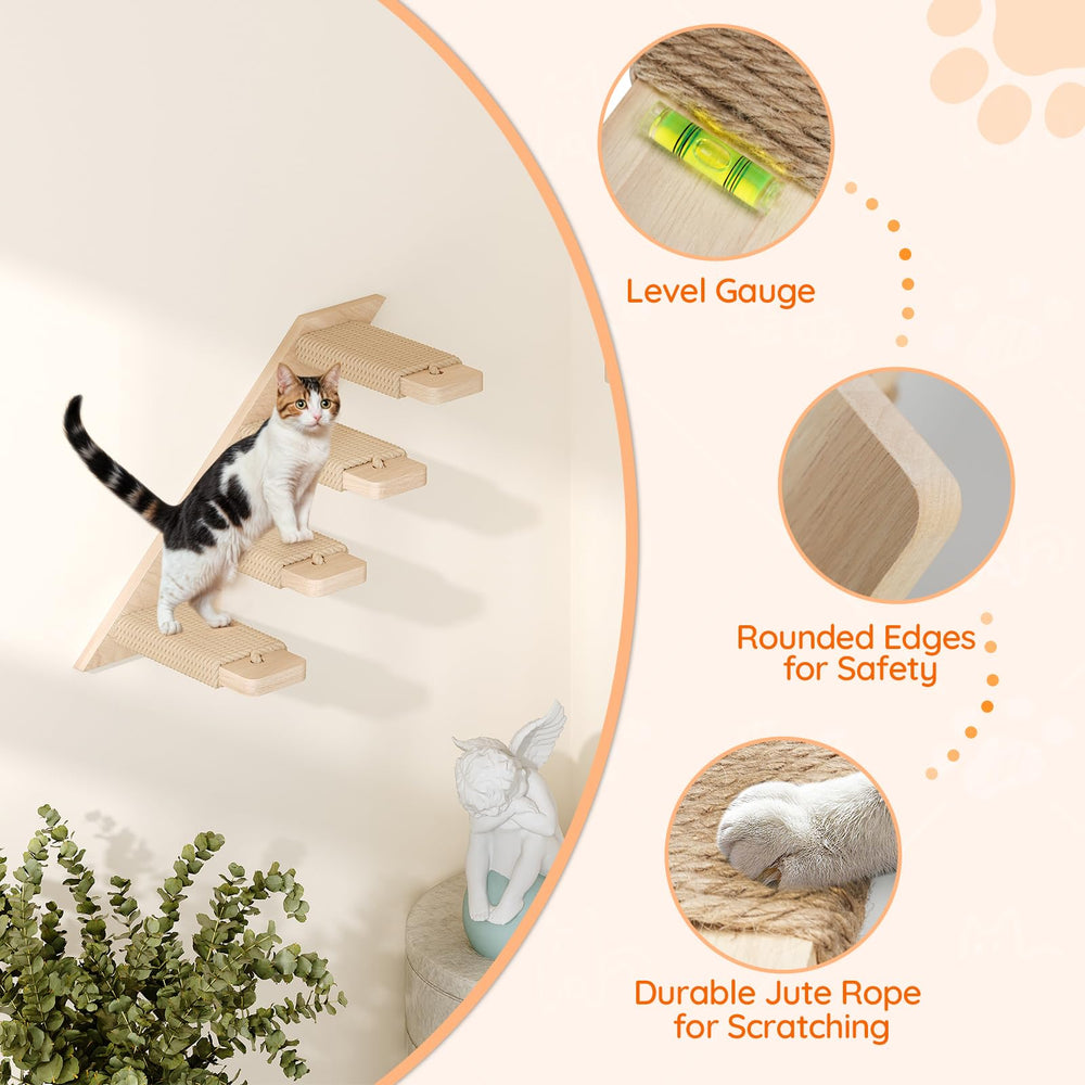 HOOBRO compact space-saving layout on hallway or balcony with wall-mounted shelves.