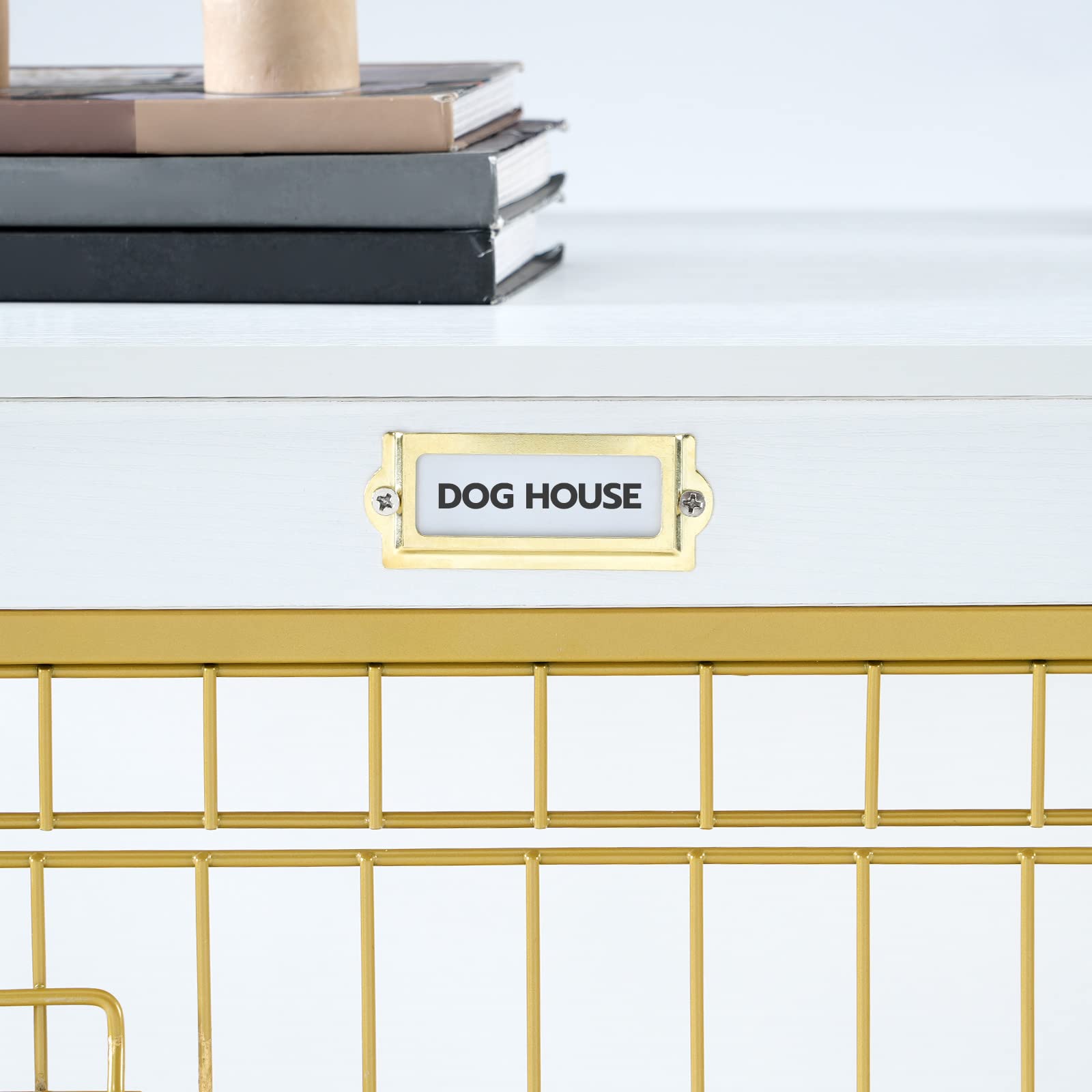 HOOBRO dog crate assembly easy guided by numbered parts and simple instructions