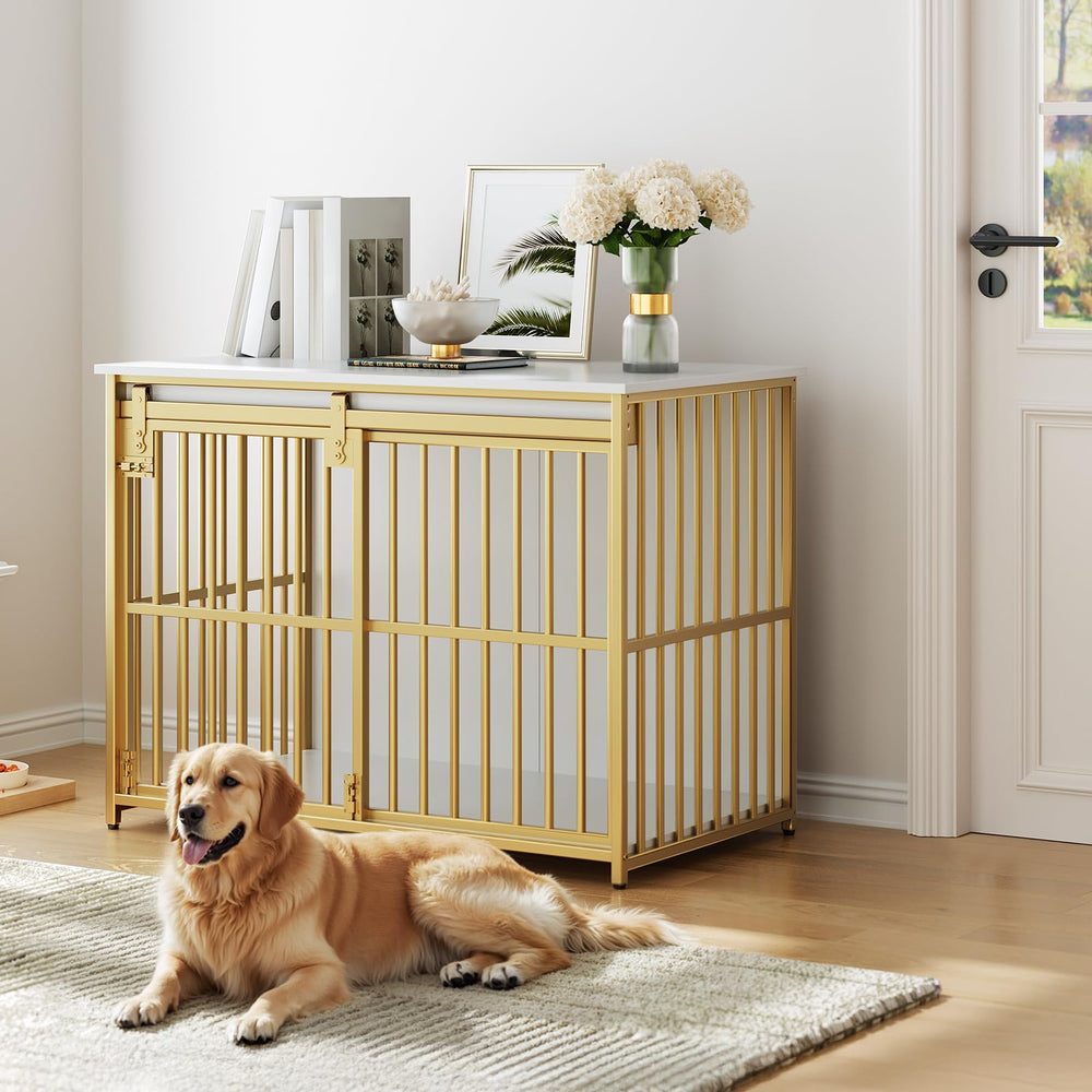 HOOBRO Dog Crate Furniture 36-6 length roomy space for small to medium dogs